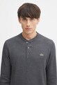 Lacoste camicia a maniche lunghe grigio TH0035