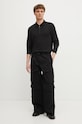Michael Kors longsleeve CR552FSC93 negru SS25