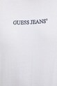 Бавовняний лонгслів Guess Jeans M5RI84.K8HM0 білий