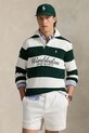 Bavlnené tričko s dlhým rukávom Polo Ralph Lauren Wimbledon Collection regular zelená 710970489