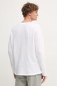 Îmbrăcăminte American Vintage longsleeve din bumbac MSON02FGE25 alb