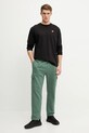 The North Face longsleeve din bumbac Axys NF0A8C1TJK31 negru SS25
