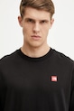 The North Face pamut hosszúujjú Axys fekete NF0A8C1TJK31