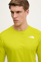 Športové tričko s dlhým rukávom The North Face Shadow zelená NF0A87TVJE31