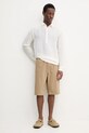 BARENA VENEZIA longsleeve din in Camicia Pavan S CAU5071.3144 bej SS25