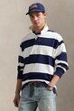 Bavlněné tričko s dlouhým rukávem Polo Ralph Lauren relaxed bílá 710965471