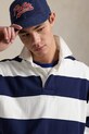 Oblečení Bavlněné tričko s dlouhým rukávem Polo Ralph Lauren 710965471 bílá