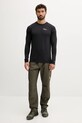 Jack Wolfskin longsleeve sport Prelight Swift A63803 negru AW25
