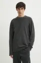 G-Star Raw top a maniche lunghe in cotone semplice nero D25965.D895