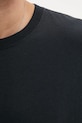 Βαμβακερή μπλούζα με μακριά μανίκια Hollister Co. KI324.5127.900 μαύρο