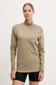 Under Armour longsleeve treningowy Tactical Mock CGI z elastanem zielony 1365388