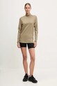 Under Armour longsleeve treningowy Tactical Mock CGI 1365388 zielony SS25