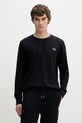 Fred Perry longsleeve bawełniany bawełna granatowy M9602.795