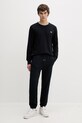 Fred Perry longsleeve bawełniany M9602.795 granatowy SS26