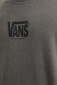 Vans longsleeve din bumbac VN000M2ZBLK1 gri