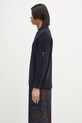 C.P. Company sweter bawełniany 18CMKN070A005687G granatowy SS25