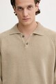 C.P. Company maglione in cotone verde 18CMKN070A005687G