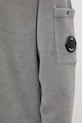 C.P. Company sweter bawełniany 18CMKN070A005687G szary