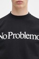 No Problemo cotton longsleeve top No Problemo LS Tee black NP6002203