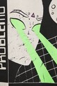 Βαμβακερή μπλούζα με μακριά μανίκια No Problemo No Vision LS Tee NP6002303 μαύρο