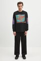 Billionaire Boys Club longsleeve din bumbac B25151 negru