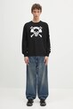NEIGHBORHOOD longsleeve bawełniany NH . Tee LS-5 242PCNH.LT05 czarny
