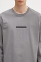 Бавовняний лонгслів NEIGHBORHOOD NH . Tee LS-3 сірий 242PCNH.LT03