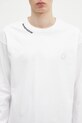 AAPE longsleeve bawełniany Now Long biały AAPLTM1607XXN
