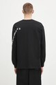 Odzież AAPE longsleeve bawełniany Now Long AAPLTM1607XXN czarny