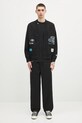 AAPE longsleeve bawełniany Now Long AAPLTM1607XXN czarny