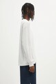 Хлопковый лонгслив AAPE Now Long серый AAPLTM1607XAN