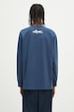 Clothing AAPE cotton longsleeve top Theme Aaper Long AAPLTM1610XXO navy