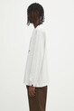 AAPE longsleeve bawełniany Theme Aaper Long AAPLTM1610XAO szary SS25