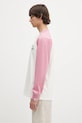 AAPE top a maniche lunghe in cotone Now Long AAPLTM1541XXN rosa SS25