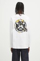 Odzież AAPE longsleeve bawełniany Main Long AAPLTM1544XXN biały