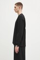 Хлопковый лонгслив AAPE Main Long AAPLTM1544XXN чёрный SS25