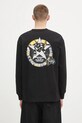 Одежда Хлопковый лонгслив AAPE Main Long AAPLTM1544XXN чёрный