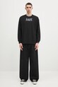 Хлопковый лонгслив AAPE Main Long AAPLTM1544XXN чёрный