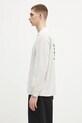 AAPE top a maniche lunghe in cotone Basic Long AAPLTM1560XXN grigio SS25