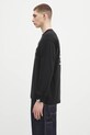 Хлопковый лонгслив AAPE Basic Long AAPLTM1560XXN чёрный SS25