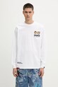 Хлопковый лонгслив AAPE Aaper Long хлопок белый AAPLTM1575XXN