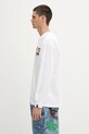 Хлопковый лонгслив AAPE Aaper Long AAPLTM1575XXN белый SS25