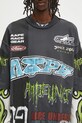Хлопковый лонгслив AAPE Main Long серый AAPLTM1572XXN