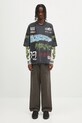 Хлопковый лонгслив AAPE Main Long AAPLTM1572XXN серый