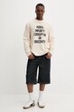 The Ragged Priest longsleeve din bumbac RPSS252061JS bej SS25