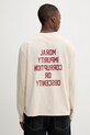 Îmbrăcăminte The Ragged Priest longsleeve din bumbac RPSS252061JS bej