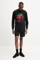 Inbetweeners longsleeve din bumbac negru S5TWUATH042