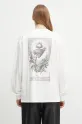 Aries longsleeve bawełniany Faded Aries Ex Amino LS Tee AR6002403 biały