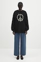 Bavlnená mikina Aries Peace Press Gothic Waffle LS Tee AR6003903