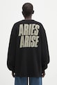 Aries bluza bawełniana Peace Press Gothic Waffle LS Tee AR6003903